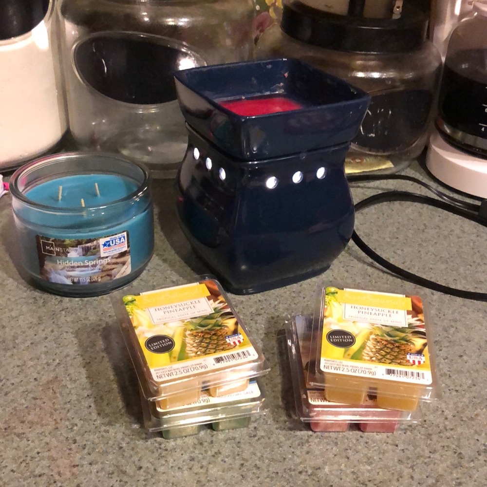 SCENTY WARMING - navy blue